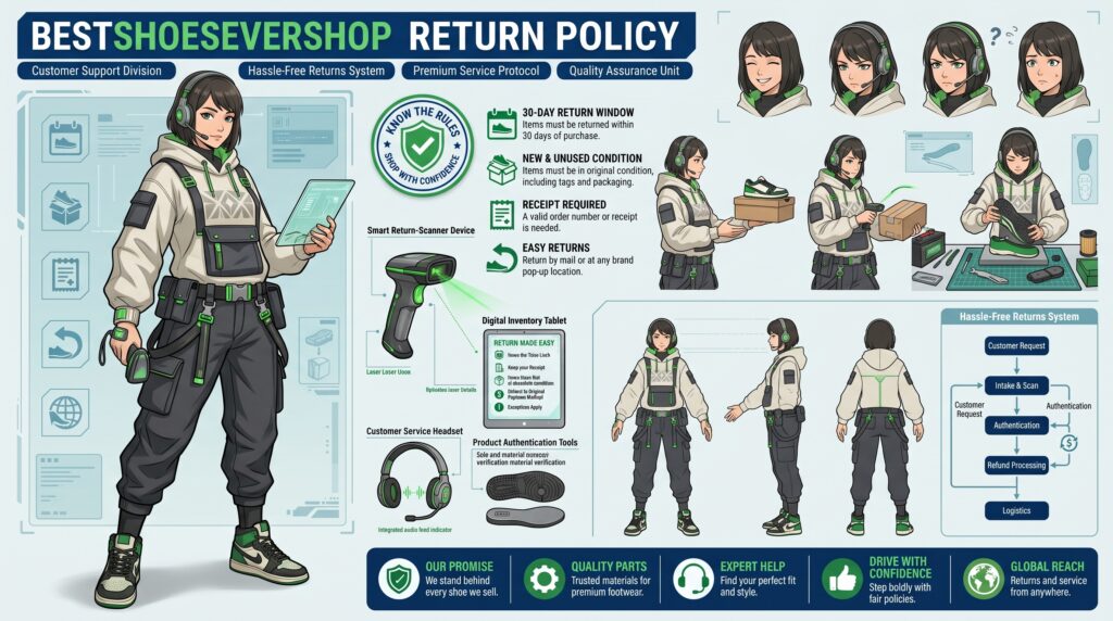bestshoesevershop return policy